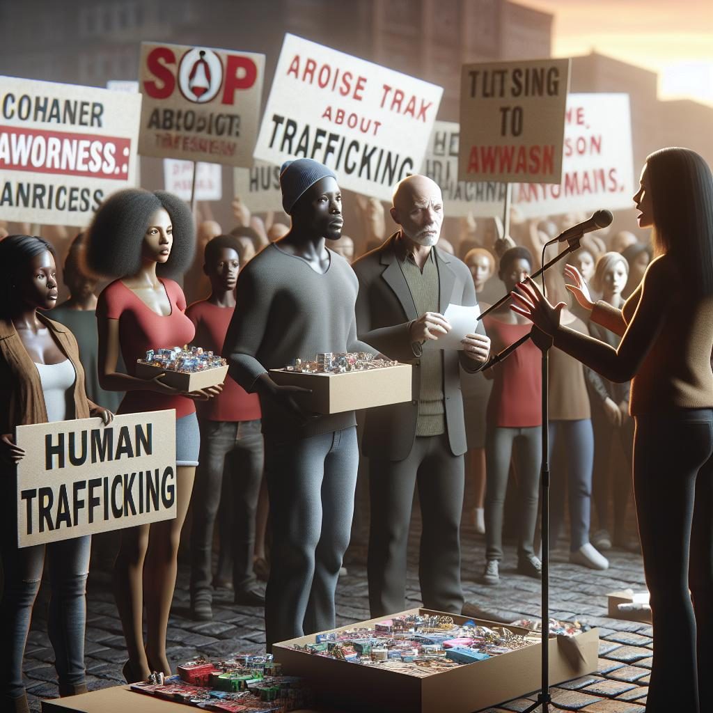 Human trafficking awareness campaign