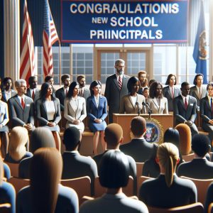 New school principals announcement.