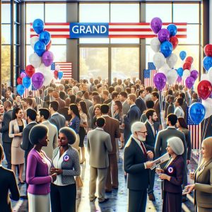 Democratic office grand opening.