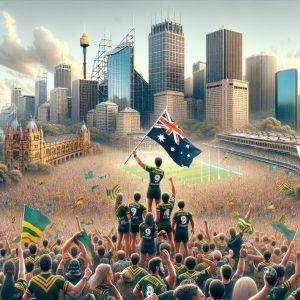 Sydney NRL Finals Celebration