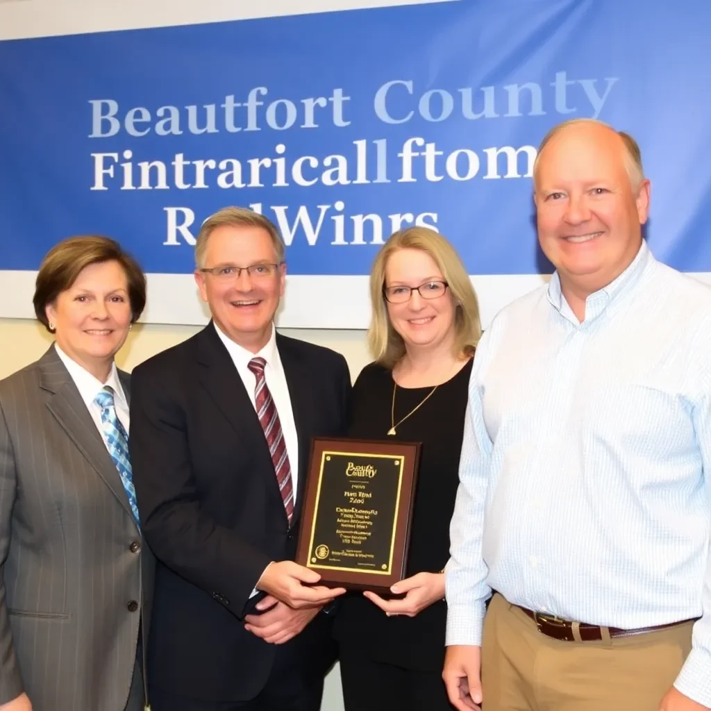 Beaufort County Celebrates Prestigious Financial Reporting Award for 2023