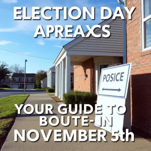 Election Day Approaches: Your Guide to Voting in Beaufort on November 5th