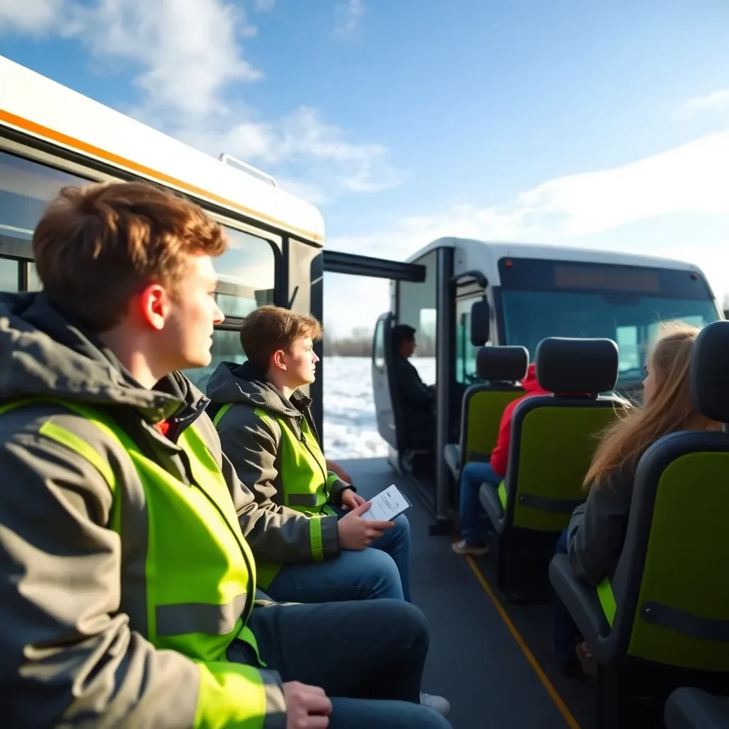 Polaris Tech Students Discover Career Paths through Innovative Touring Bus Experience