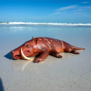 Hurricane Helene Unleashes Unique Marine Life: Sea Pork Washes Ashore in Hilton Head Island