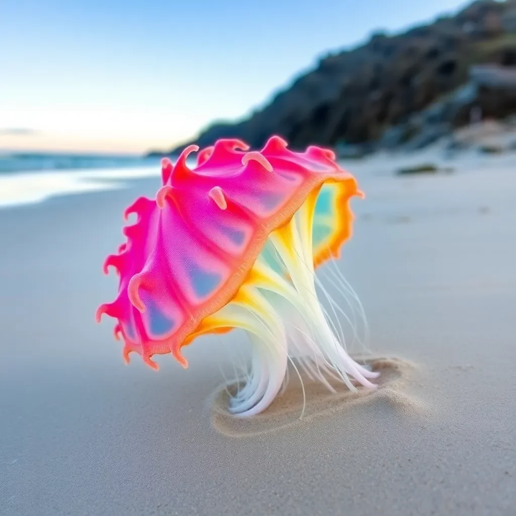 Beware of the Blobs: Portuguese Men-of-War Wash Up on Local Beaches!