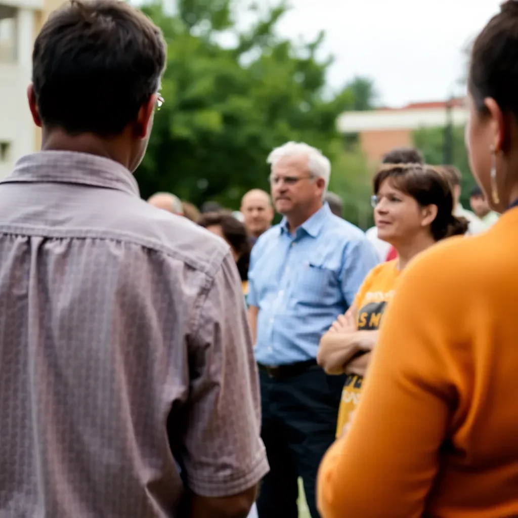 Bluffton Community Reacts as Calvin Hoagland Receives Jail Sentence for Disruptive Meeting Behavior