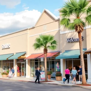 New retail shops in Beaufort, South Carolina