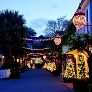 Christmas Lights Illuminate the Lowcountry in Festive Celebration