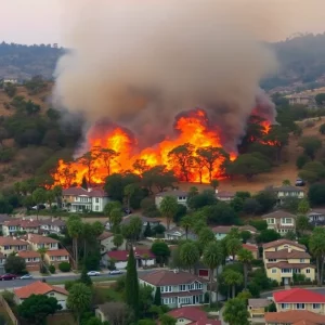 Franklin Fire in Malibu Spreads Rapidly, Prompting Thousands to Evacuate Amidst Ongoing Threats