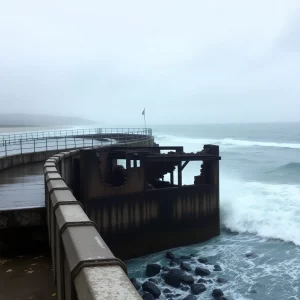 Major Section of Santa Cruz Wharf Collapses Amid Intense Winter Storms