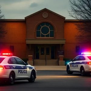 Police presence at Beaufort High School during firearm incident