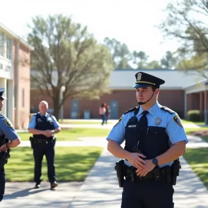 Police patrol near Bluffton schools