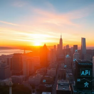 San Francisco cityscape showcasing generative AI in marketing