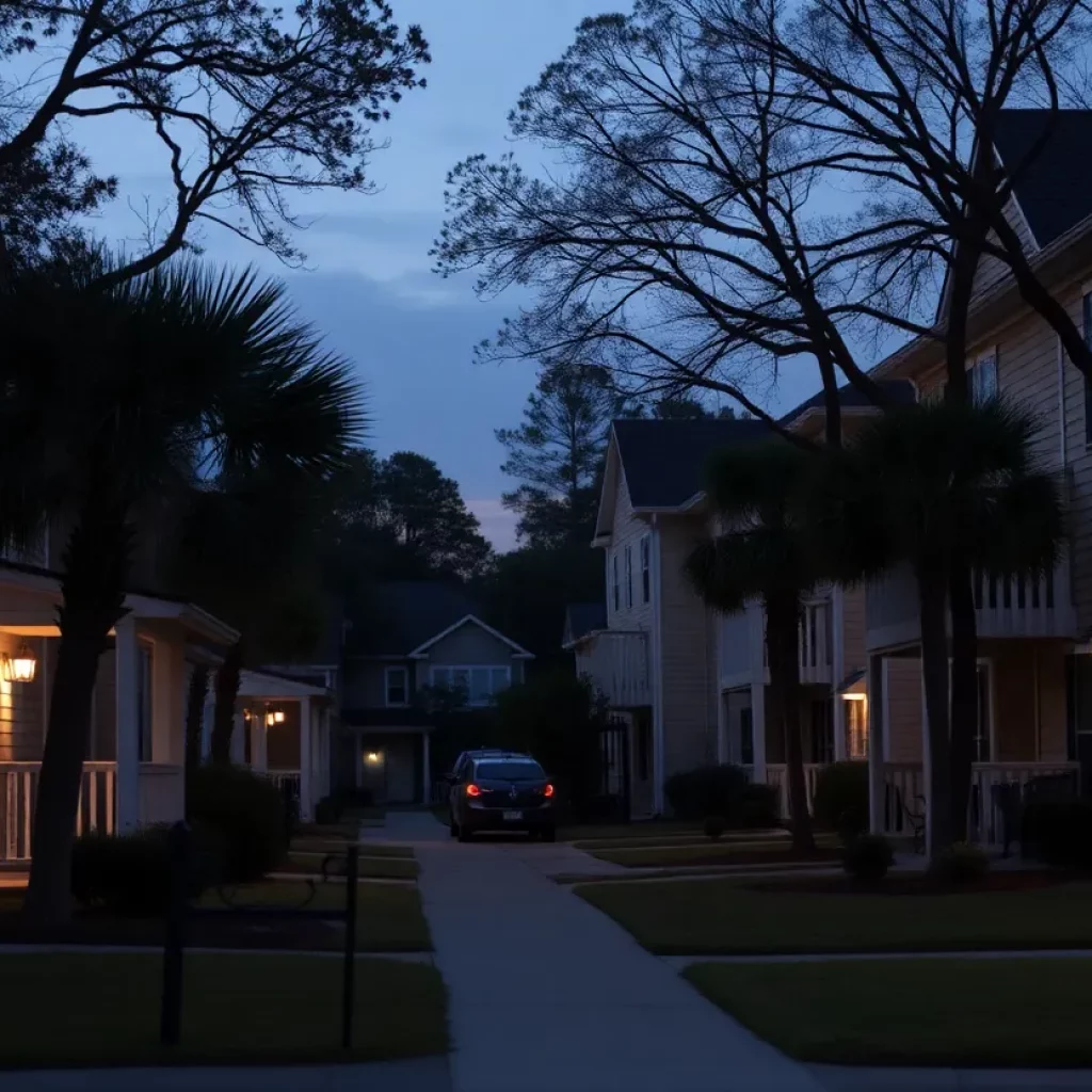 Residential area in Beaufort showcasing community unity