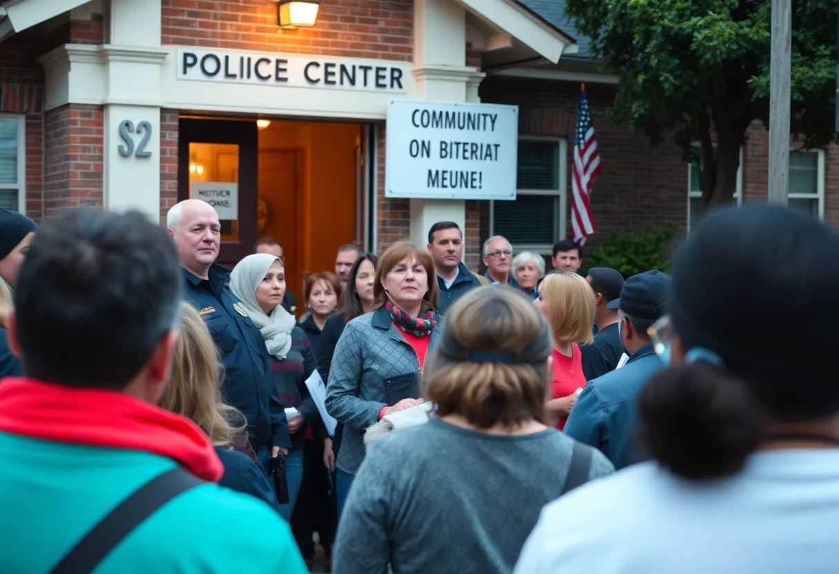 Police presence at Bluffton GOP meeting