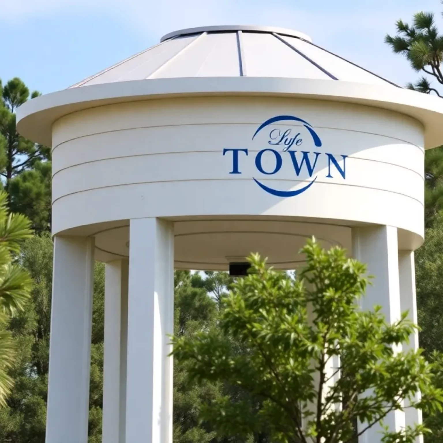 Rendering of the proposed water tower in Bluffton, SC.