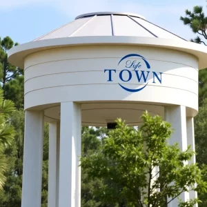 Rendering of the proposed water tower in Bluffton, SC.