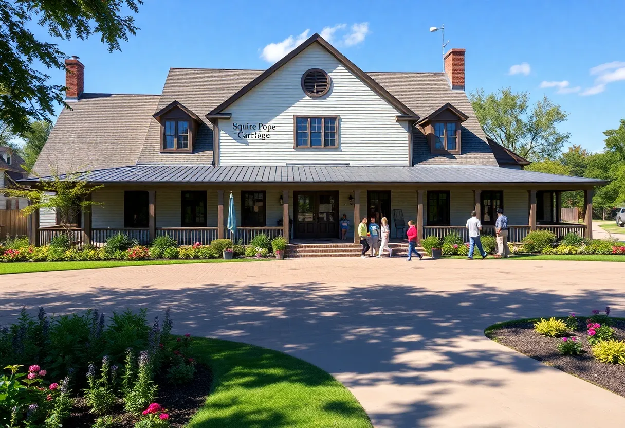 Welcome Center at historic Squire Pope Carriage House in Bluffton