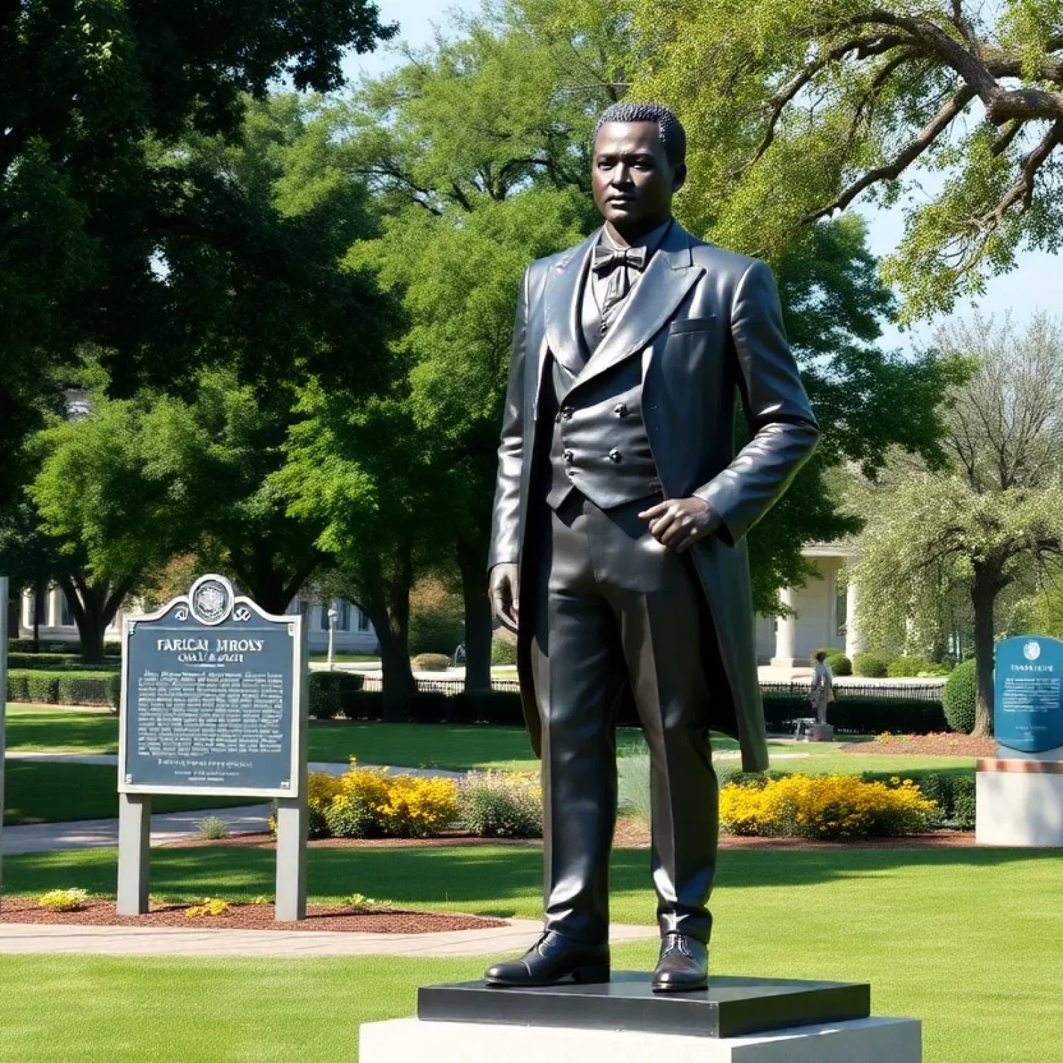 Statue of Robert Smalls in Columbia South Carolina