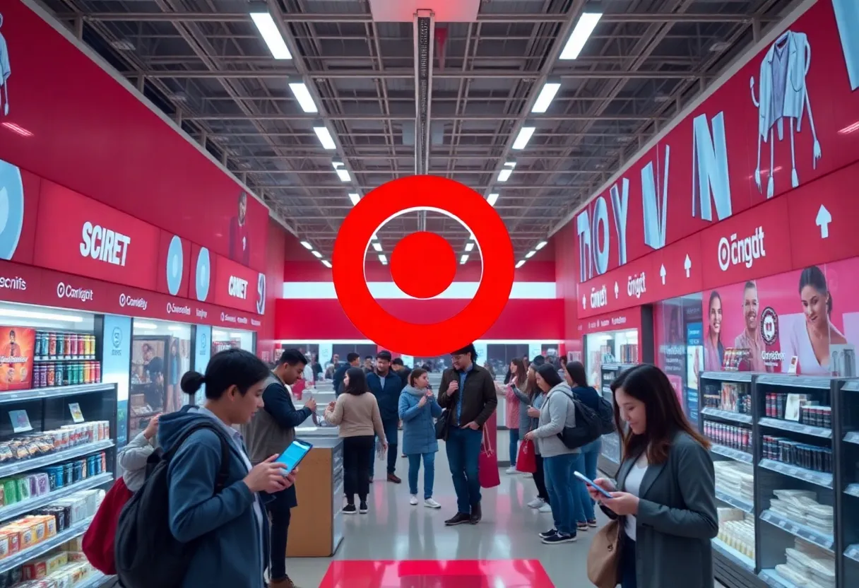 Visualization of Target's marketing strategy for enhanced consumer experience in 2025