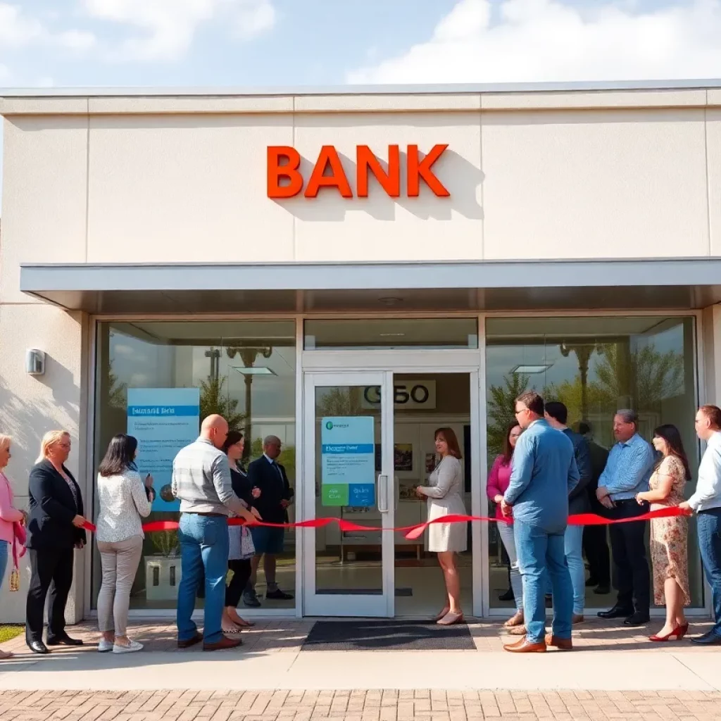 Celebration of ServisFirst Bank branch opening in Summerville, SC